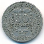 Западная Африка, 50 франков (1997 г.)