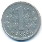 Finland, 1 markka, 1972