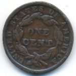 США, 1 цент (1838 г.)