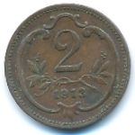 Австрия, 2 геллера (1913 г.)