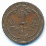 Австрия, 2 геллера (1913 г.)