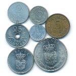 Дания, Набор монет (1971 г.)