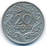 Польша, 20 грошей (1923 г.)