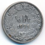 Швейцария, 1/2 франка (1914–1966 г.)