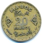 Марокко, 20 франков (1951 г.)