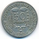 Западная Африка, 50 франков (1982 г.)
