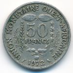 Западная Африка, 50 франков (1972 г.)