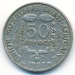 Западная Африка, 50 франков (1997 г.)