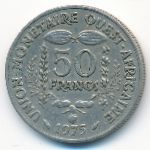 Западная Африка, 50 франков (1975 г.)
