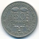 Западная Африка, 50 франков (1972 г.)