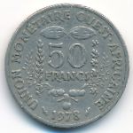 Западная Африка, 50 франков (1978 г.)