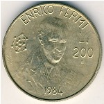 San Marino, 200 lire, 1984