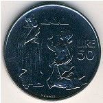 San Marino, 50 lire, 1972