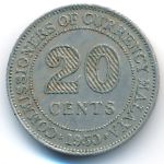 Малайя, 20 центов (1950 г.)