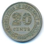 Малайя, 20 центов (1950 г.)