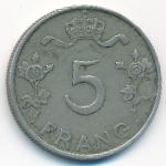 Luxemburg, 5 francs, 1949