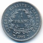 Франция, 1 франк (1992 г.)