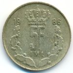 Люксембург, 5 франков (1986 г.)