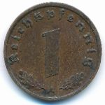 Третий Рейх, 1 рейхспфенниг (1939 г.)