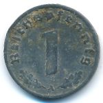 Третий Рейх, 1 рейхспфенниг (1942 г.)