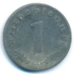 Третий Рейх, 1 рейхспфенниг (1943 г.)