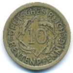 Веймарская республика, 10 рентенпфеннигов (1924 г.)