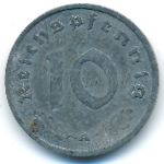 Третий Рейх, 10 рейхспфеннигов (1940 г.)