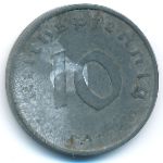 Третий Рейх, 10 рейхспфеннигов (1942 г.)
