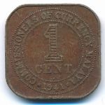 Малайя, 1 цент (1941 г.)