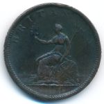 Великобритания, 1/2 пенни (1806–1807 г.)