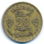 Марокко, 20 франков (1951 г.)