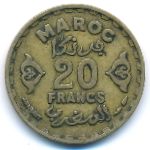 Марокко, 20 франков (1951 г.)