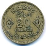 Марокко, 20 франков (1951 г.)