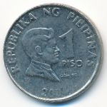 Филиппины, 1 песо (2004–2015 г.)