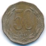Chile, 50 pesos, 1997