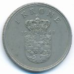 Дания, 1 крона (1960–1971 г.)