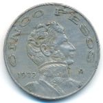 Mexico, 5 pesos, 1972