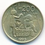 Сан-Марино, 200 лир (1995 г.)