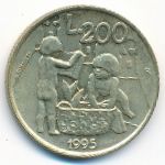 Сан-Марино, 200 лир (1995 г.)