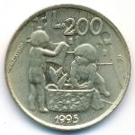 Сан-Марино, 200 лир (1995 г.)
