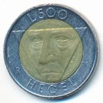 San Marino, 500 lire, 1996