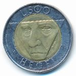 San Marino, 500 lire, 1996
