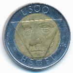 San Marino, 500 lire, 1996