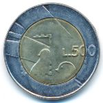 Сан-Марино, 500 лир (1990 г.)