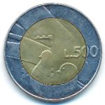 Сан-Марино, 500 лир (1990 г.)