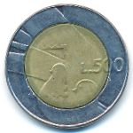 Сан-Марино, 500 лир (1990 г.)
