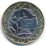 Italy, 1000 lire, 1997