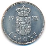Дания, 1 крона (1973–1978 г.)