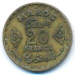Марокко, 20 франков (1951 г.)