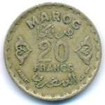 Марокко, 20 франков (1951 г.)